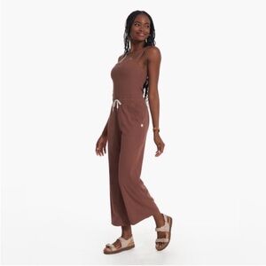 Vuori pose ribbed  Jumpsuit Small